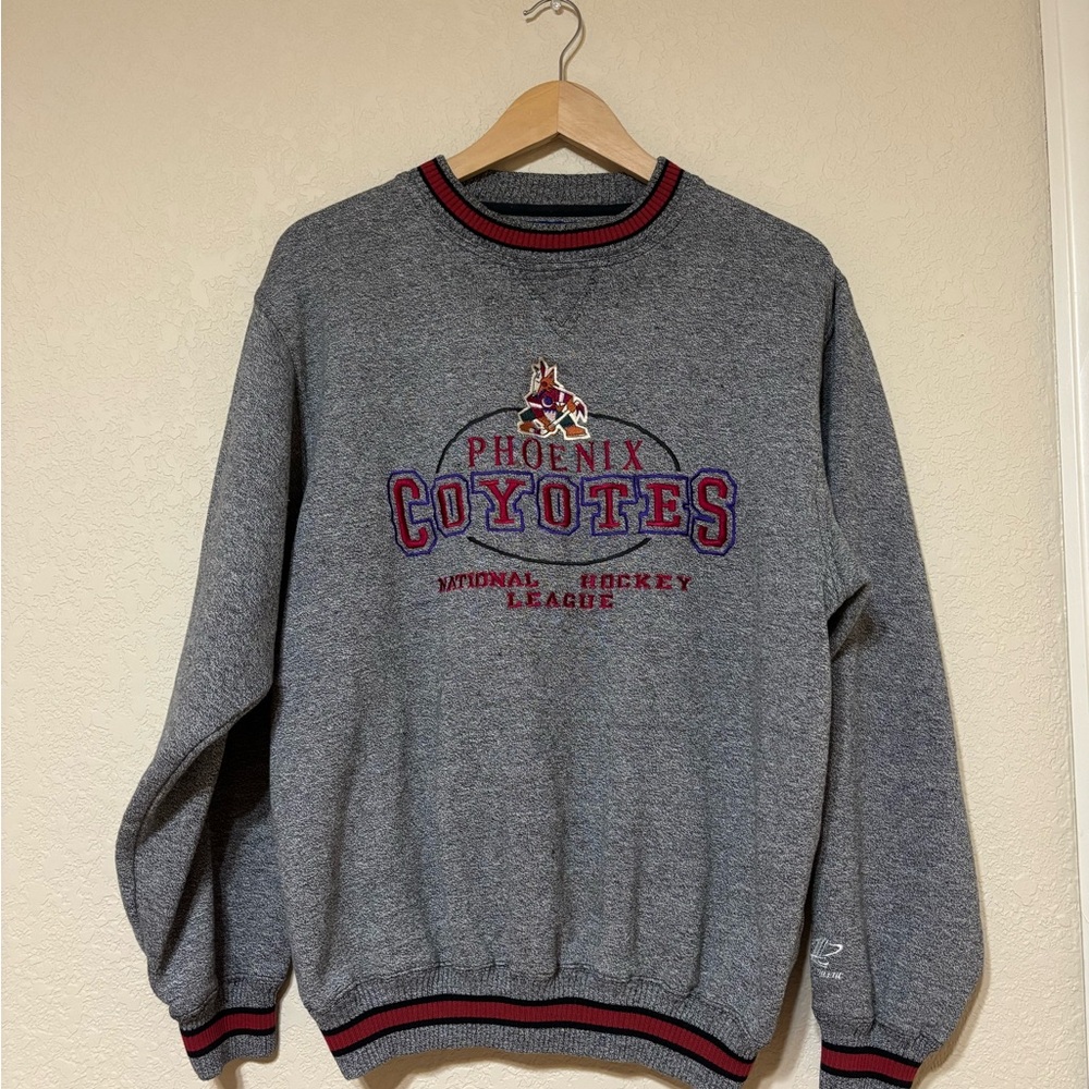 Vintage 90s Phoenix Coyotes NHL National Hockey League Sweatshirt